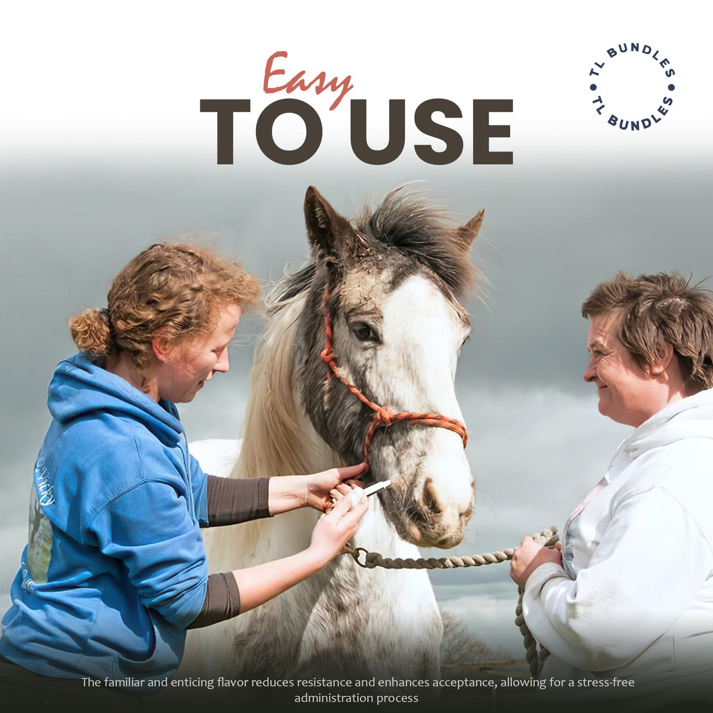 Ivermectin Paste - Horse Wormer 6.08 Grams (3-Pack) + TL Bundles Sticker Included