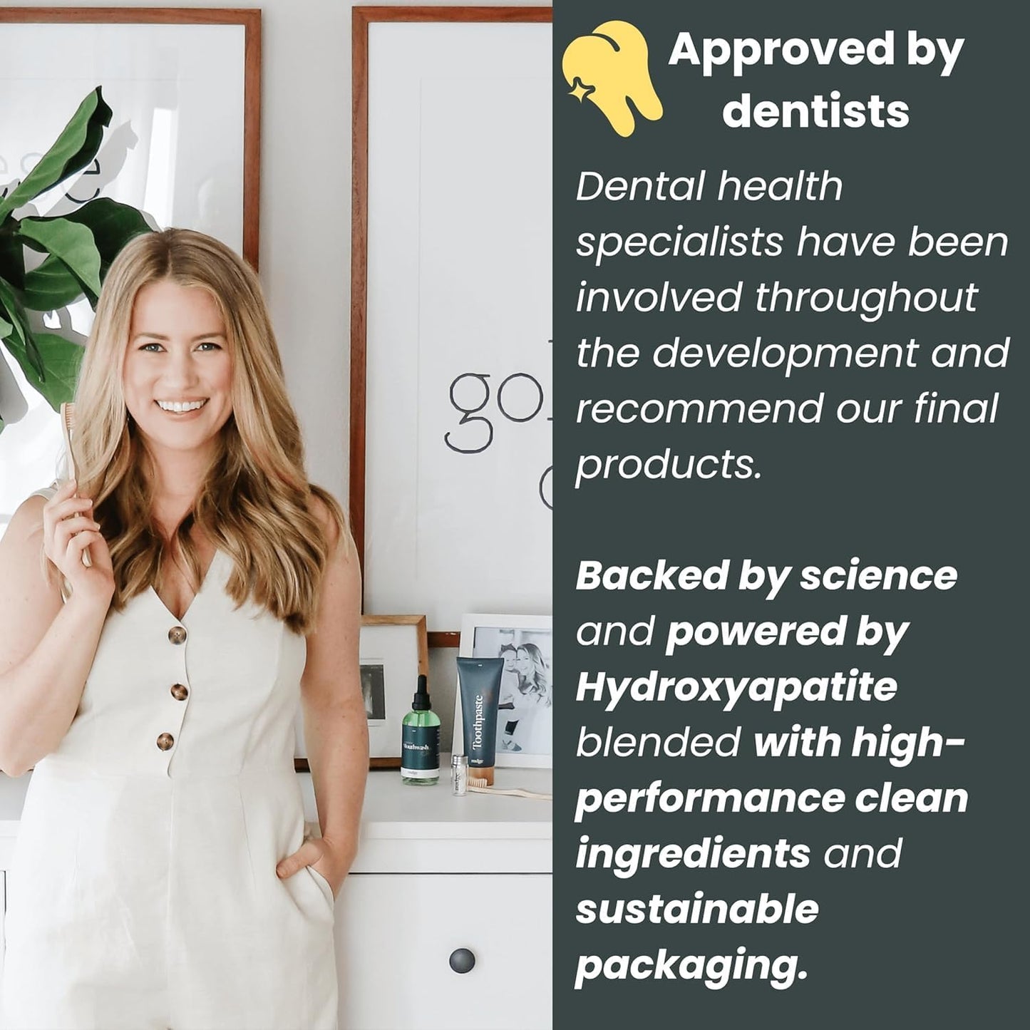 Nudge Whitening Kit – Nano Hydroxyapatite Toothpaste, (4 oz, Mint) & Teeth Whitening Gel Pen, (2ml) Fluoride Free, Enamel Safe, Sensitivity Friendly, Plaque Control, Brighten & Strengthen Teeth